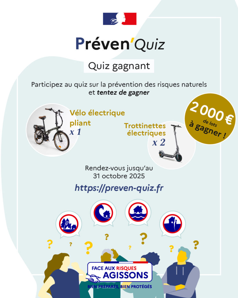 Dreal jeu prevenquiz post facebook 2025