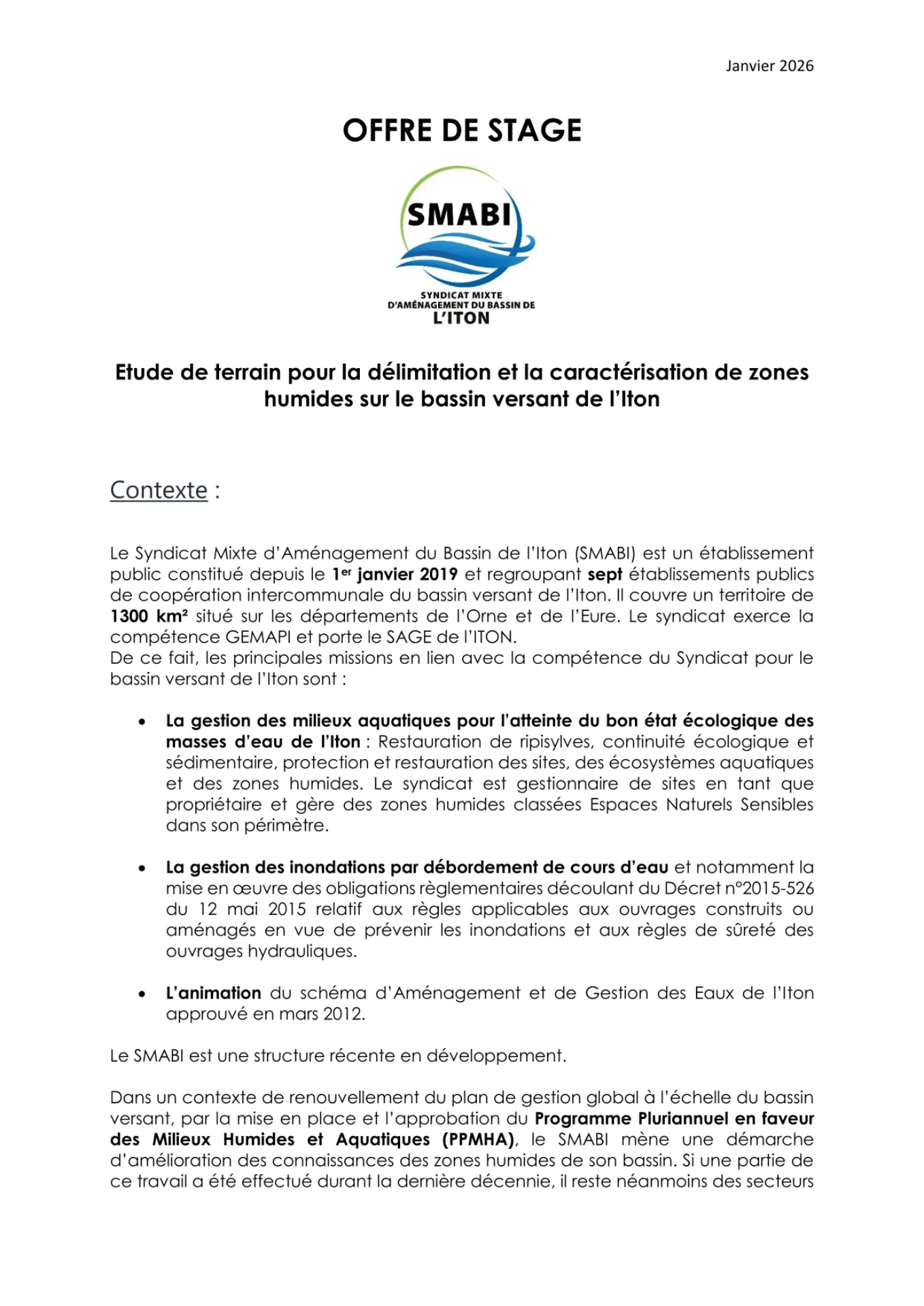 Image Offre de stage méthodologie
