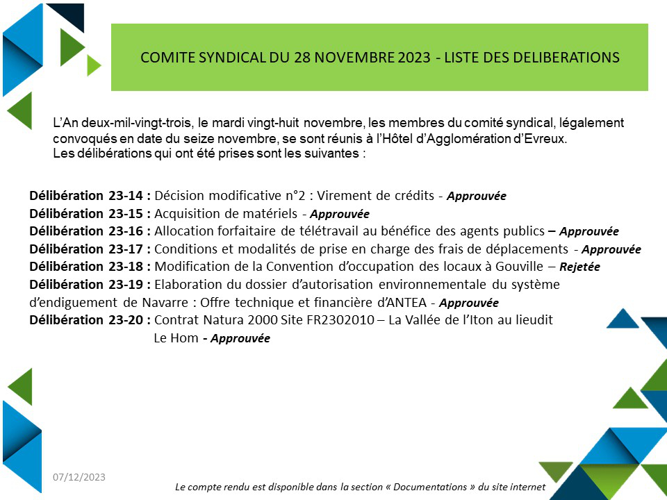 Actualite Du 28112023
