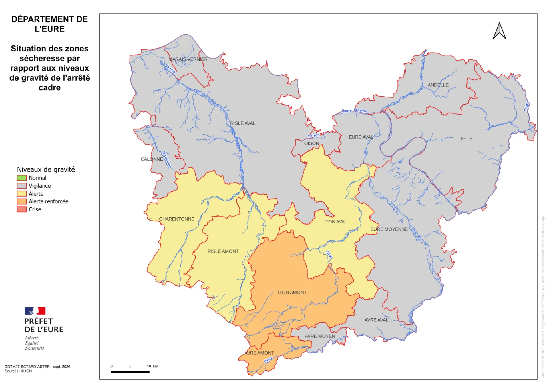 Carte8 zone alerte secheresse
