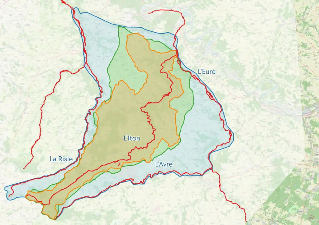 Zone d'étude EVP
